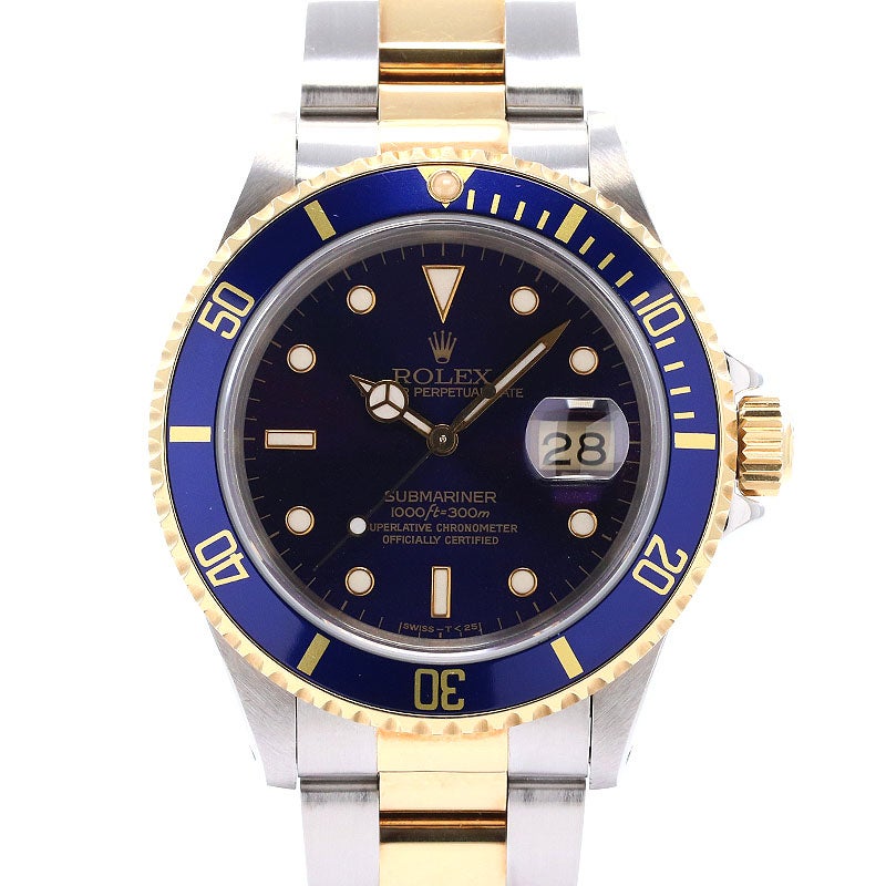 【中古】ROLEX SUBMARINER DATE VIOLET DIAL ロレックス サブマリーナー デイト ヴァイオレットダイヤル 16613
