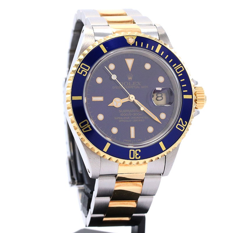 【中古】ROLEX SUBMARINER DATE VIOLET DIAL ロレックス サブマリーナー デイト ヴァイオレットダイヤル 16613