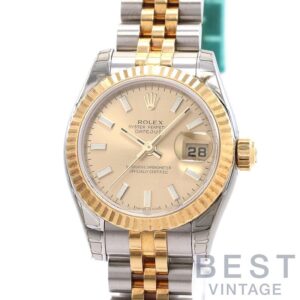 【中古】ROLEX OYSTER PERPETUAL LADY-DATEJUST 26 ロレックス オイスターパーペチュアル レディ デイトジャスト 26 M179173-0075