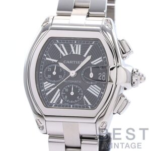 【中古】CARTIER ROADSTER DE CARTIER EXTRA-LARGE MODEL CHRONOGRAPH カルティエ ロードスター ドゥ カルティエ XL クロノグラフ W62020X6