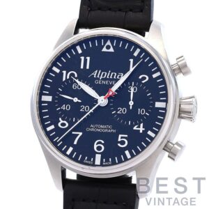 【中古】ALPINA STARTIMER PILOT CHRONOGRAPH LIMITED EDITION アルピナ スタータイマー パイロット クロノグラフ リミテッドエディション AL-860B4S6 (AL860X4SP6)