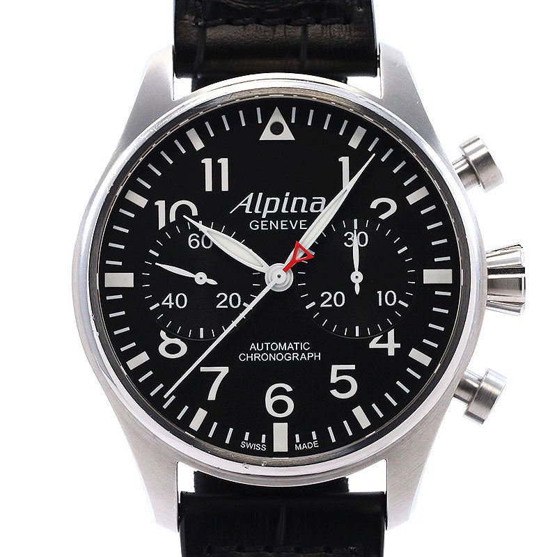 【中古】ALPINA STARTIMER PILOT CHRONOGRAPH LIMITED EDITION アルピナ スタータイマー パイロット クロノグラフ リミテッドエディション AL-860B4S6 (AL860X4SP6)