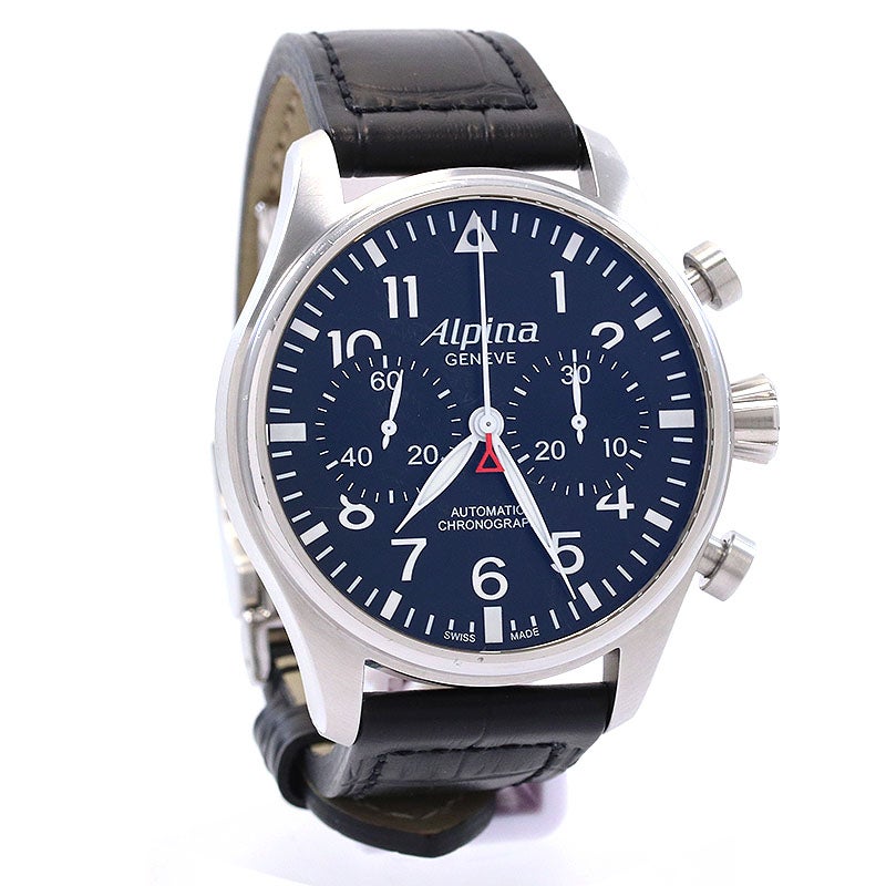 【中古】ALPINA STARTIMER PILOT CHRONOGRAPH LIMITED EDITION アルピナ スタータイマー パイロット クロノグラフ リミテッドエディション AL-860B4S6 (AL860X4SP6)