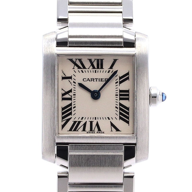 【中古】CARTIER TANK FRANCAISE SMALL MODEL カルティエ タンク フランセーズ SM W51008Q3
