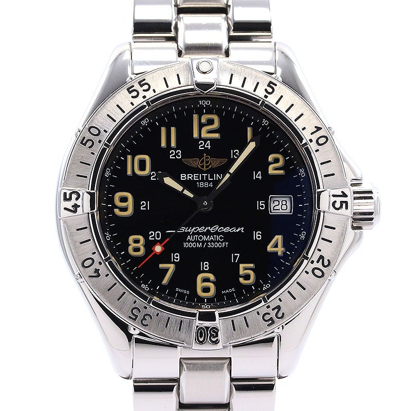 【中古】BREITLING SUPEROCEAN ブライトリング スーパーオーシャン A1734011/B218/878A (A184B18PFA)