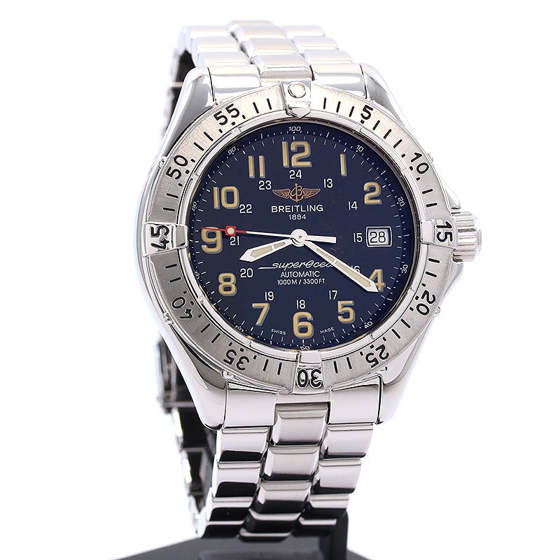 【中古】BREITLING SUPEROCEAN ブライトリング スーパーオーシャン A1734011/B218/878A (A184B18PFA)