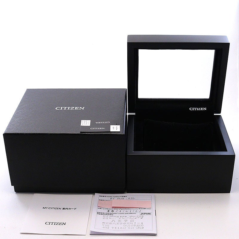 【中古】CITIZEN EXCEED LUNAR HALO シチズン エクシード 月暈 BY1020-61L (H874-004J01)