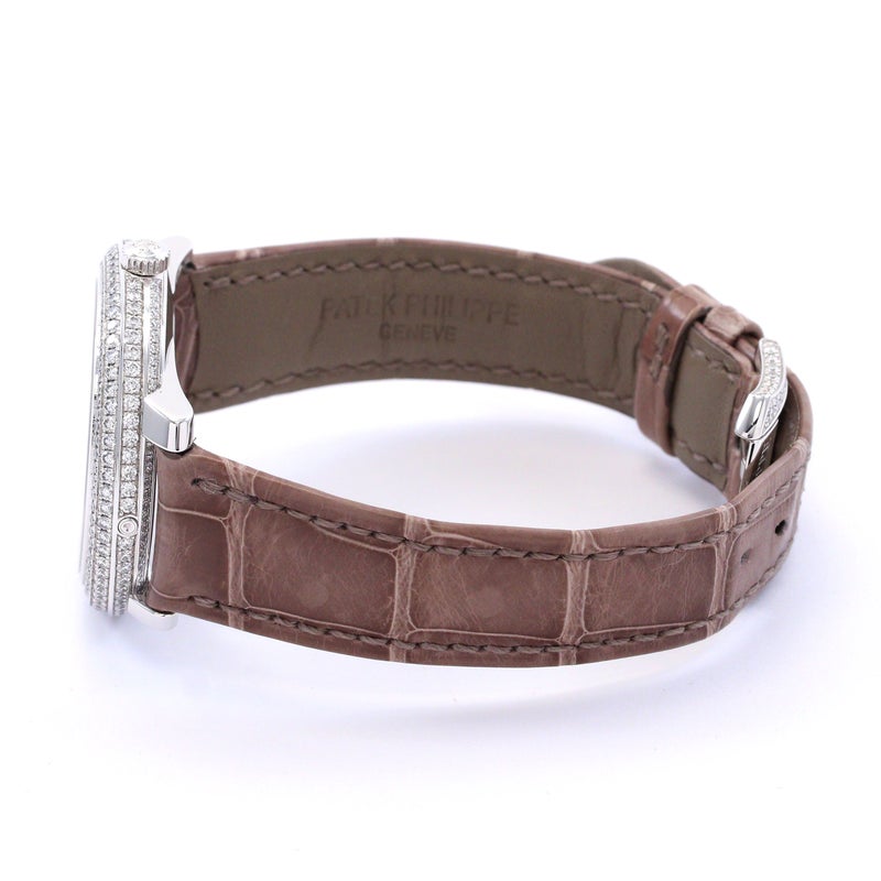 【中古】PATEK PHILIPPE COMPLICATIONS MOONPHASE DIAMONDS RIBBON パテック・フィリップ コンプリケーション ムーンフェイズ ダイヤモンド・リボン 4968G-010