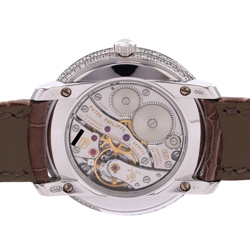【中古】PATEK PHILIPPE COMPLICATIONS MOONPHASE DIAMONDS RIBBON パテック・フィリップ コンプリケーション ムーンフェイズ ダイヤモンド・リボン 4968G-010