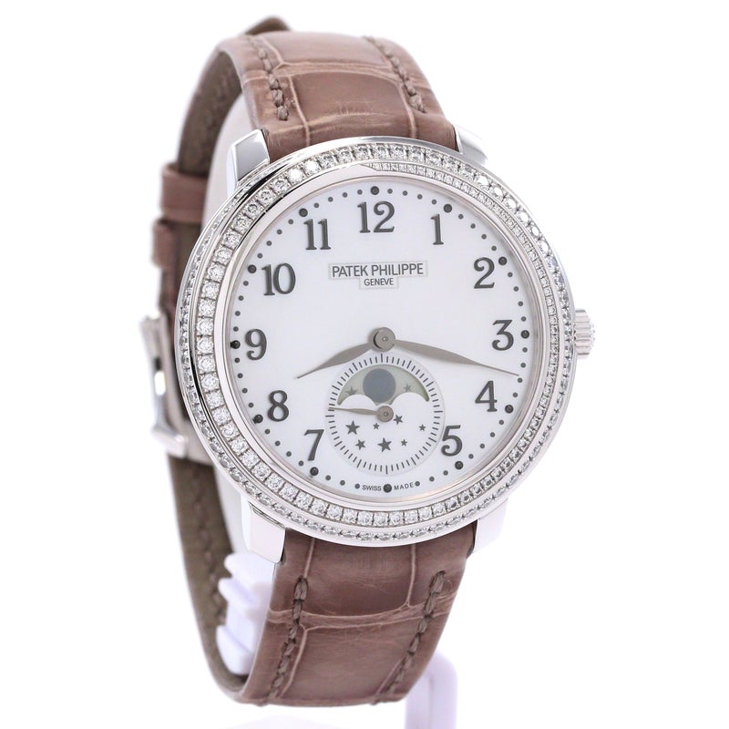 【中古】PATEK PHILIPPE COMPLICATIONS MOONPHASE DIAMONDS RIBBON パテック・フィリップ コンプリケーション ムーンフェイズ ダイヤモンド・リボン 4968G-010