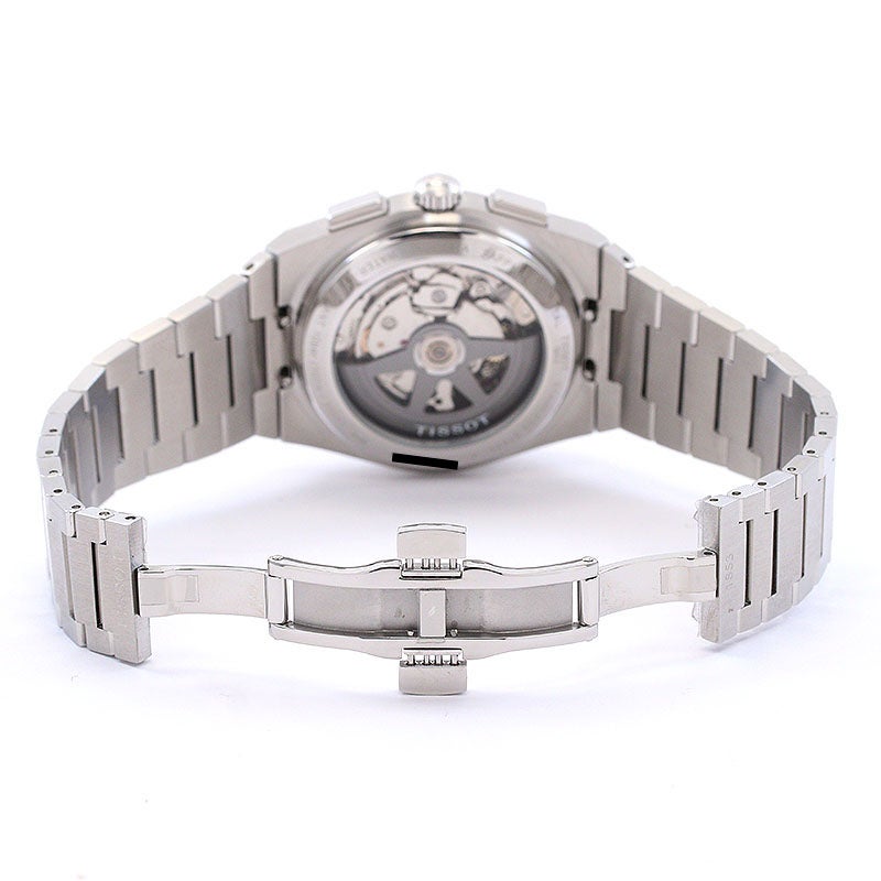 【中古】TISSOT PRX 42MM CHRONOGRAPH ティソ PRX 42MM クロノグラフ T137.427.11.041.00
