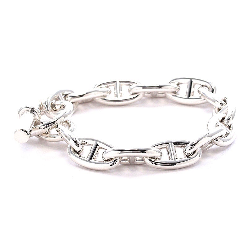 【中古】HERMES CHAINE D’ANCRE BRACELET GM 13PIECES エルメス シェーヌダンクル グランモデル 13コマ -