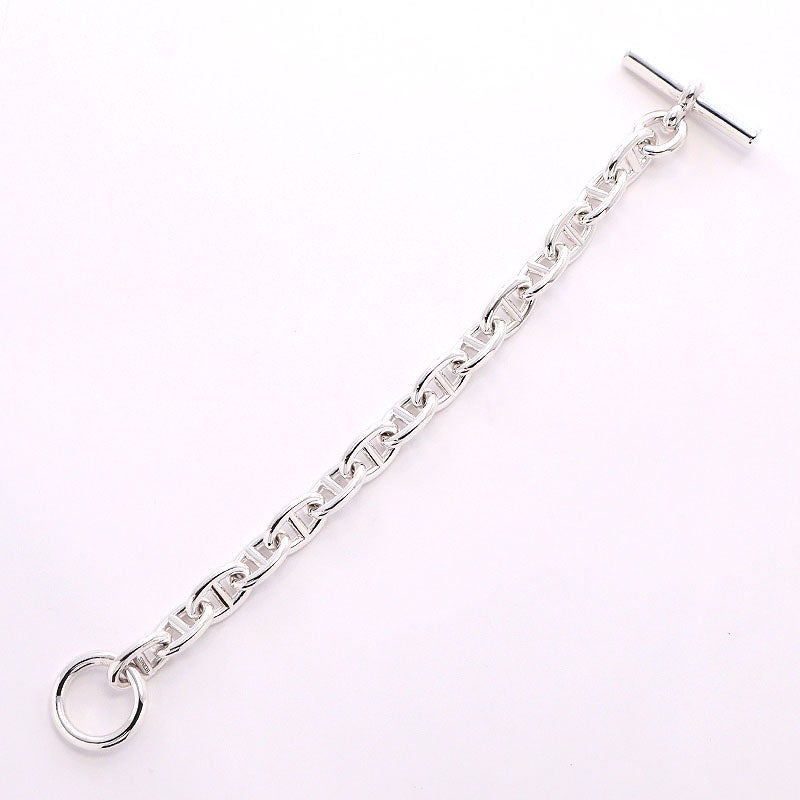 【中古】HERMES CHAINE D’ANCRE BRACELET MM 15PIECES エルメス シェーヌダンクル モアイヤンモデル 15コマ -