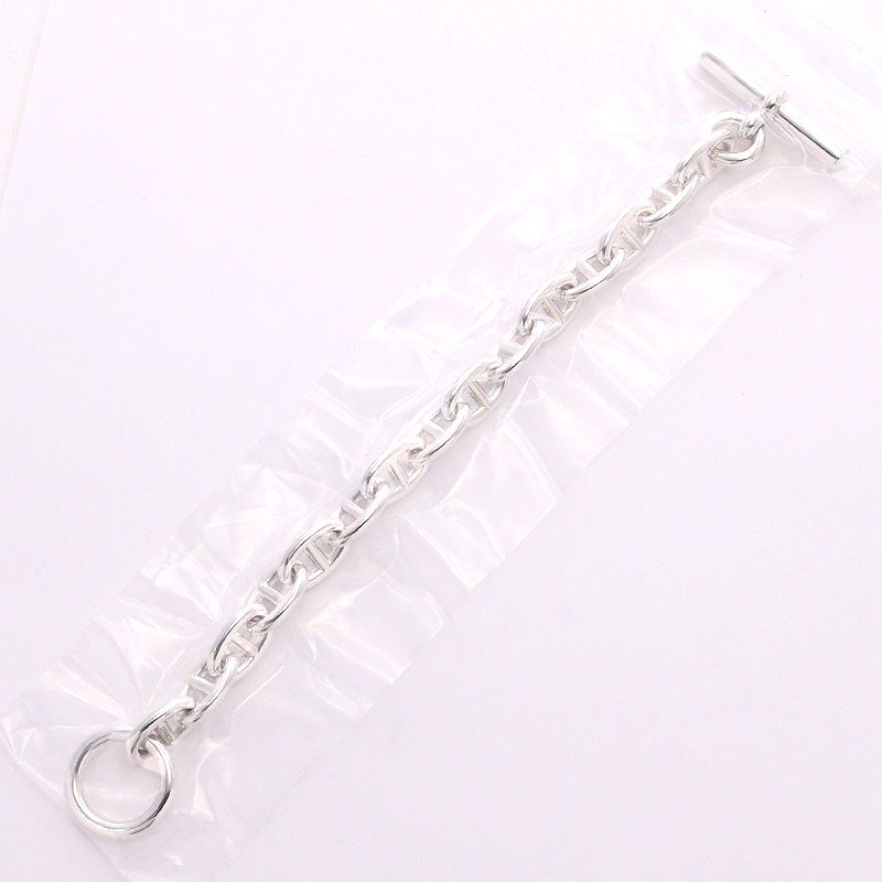 【中古】HERMES CHAINE D’ANCRE BRACELET MM 15PIECES エルメス シェーヌダンクル モアイヤンモデル 15コマ -