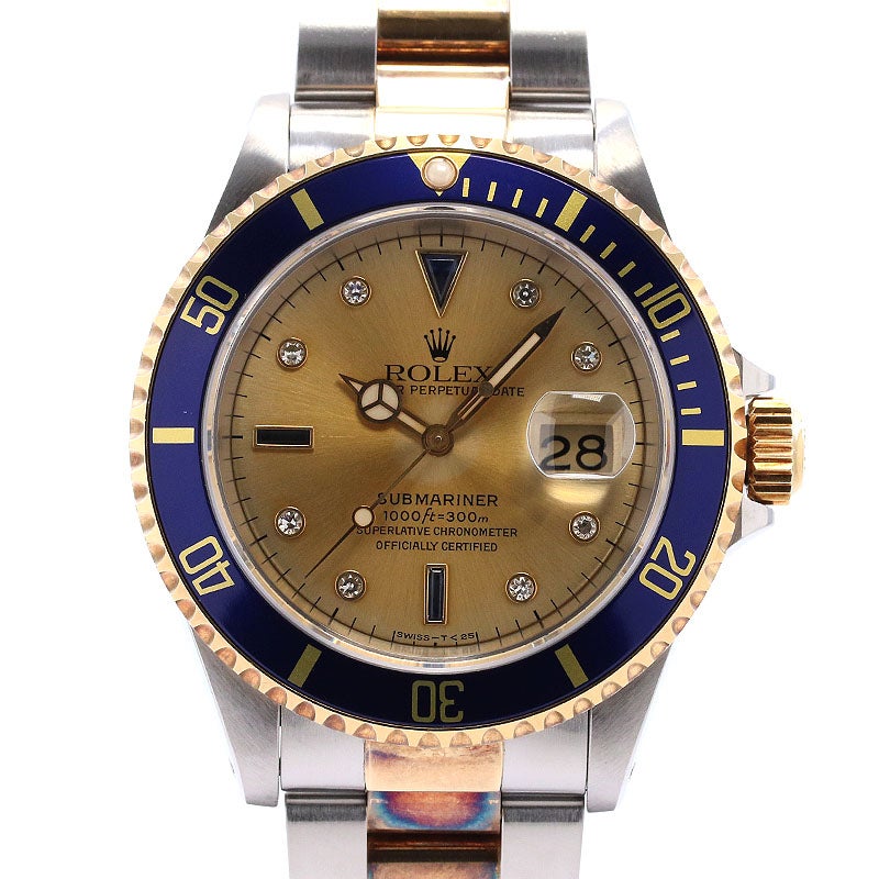 【中古】ROLEX SUBMARINER DATE ロレックス サブマリーナー デイト 16613SG