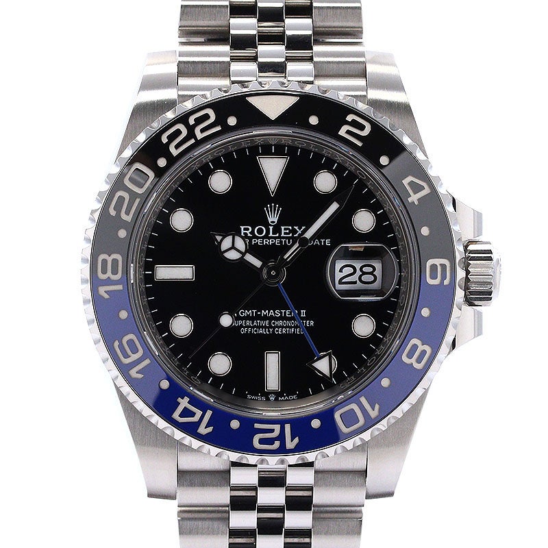【中古】ROLEX GMT-MASTER II ロレックス GMTマスターII M126710BLNR-0002