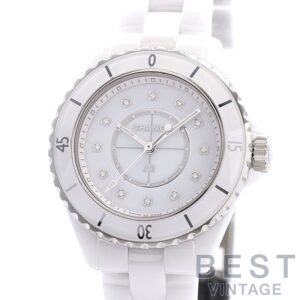 【中古】CHANEL J12 WHITE CERAMIC 33MM シャネル J12 ホワイトセラミック 33MM H5703