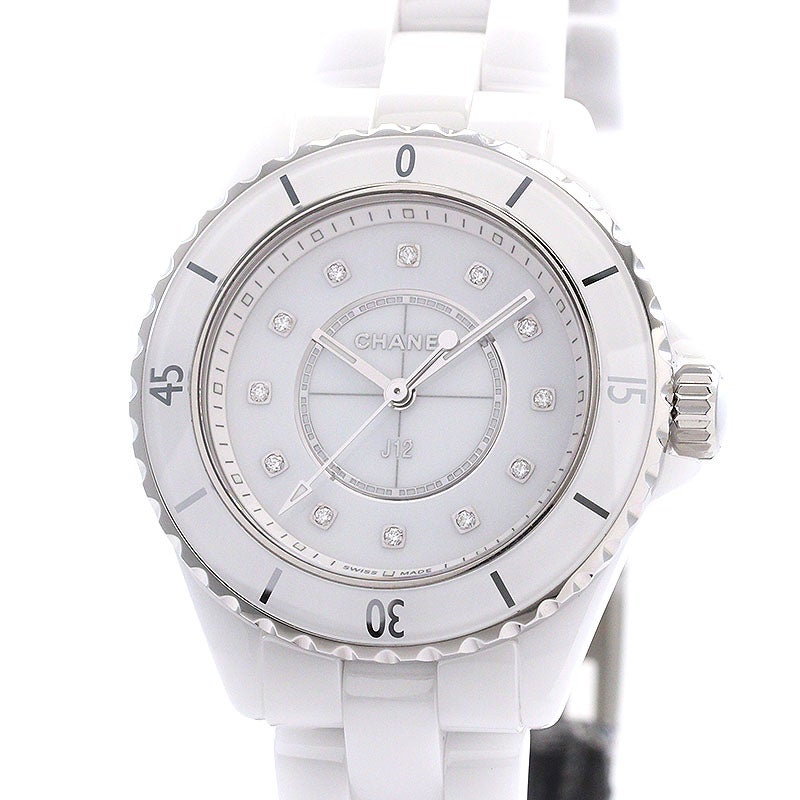 【中古】CHANEL J12 WHITE CERAMIC 33MM シャネル J12 ホワイトセラミック 33MM H5703