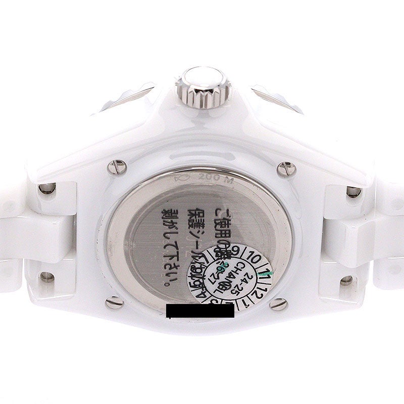 【中古】CHANEL J12 WHITE CERAMIC 33MM シャネル J12 ホワイトセラミック 33MM H5703