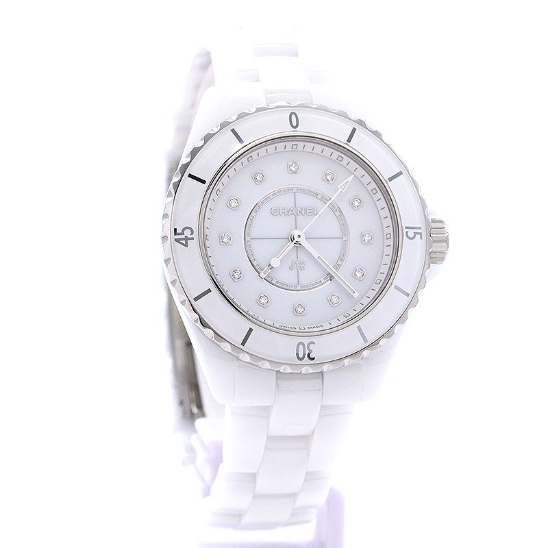 【中古】CHANEL J12 WHITE CERAMIC 33MM シャネル J12 ホワイトセラミック 33MM H5703