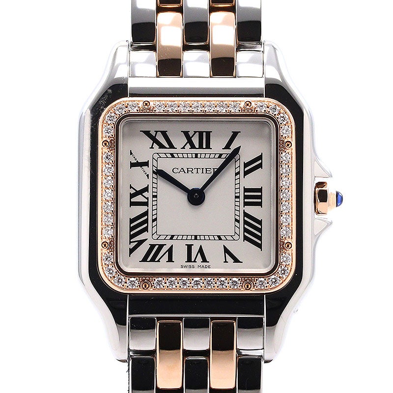 【中古】CARTIER PANTHERE DE CARTIER MEDIUM MODEL カルティエ パンテール ドゥ カルティエ MM W3PN0015