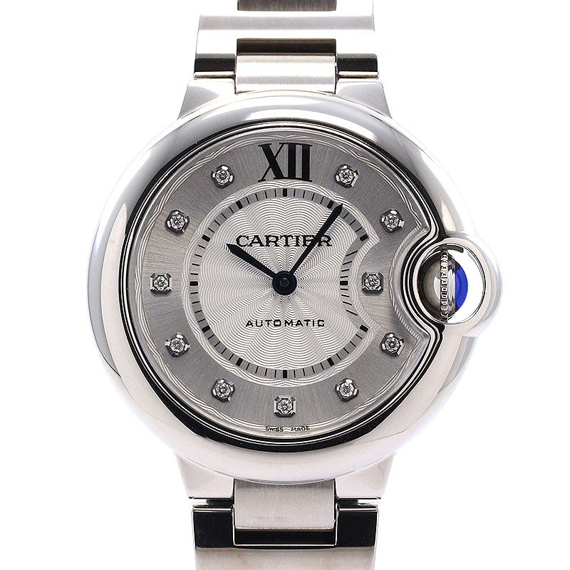 【中古】CARTIER BALLON BLEU DE CARTIER 33MM カルティエ バロン ブルー ドゥ カルティエ 33MM W4BB0021