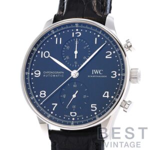 【中古】IWC PORTUGIESER CHRONOGRAPH アイ・ダブリュー・シー ポルトギーゼ・クロノグラフ IW371609
