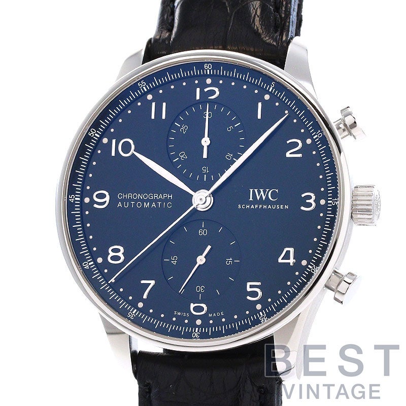 【中古】IWC PORTUGIESER CHRONOGRAPH アイ・ダブリュー・シー ポルトギーゼ・クロノグラフ IW371609