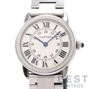 【中古】CARTIER RONDE SOLO DE CARTIER 29MM SMALL MODEL カルティエ ロンド ソロ ドゥ カルティエ 29MM / ロンド ソロ SM W6701004