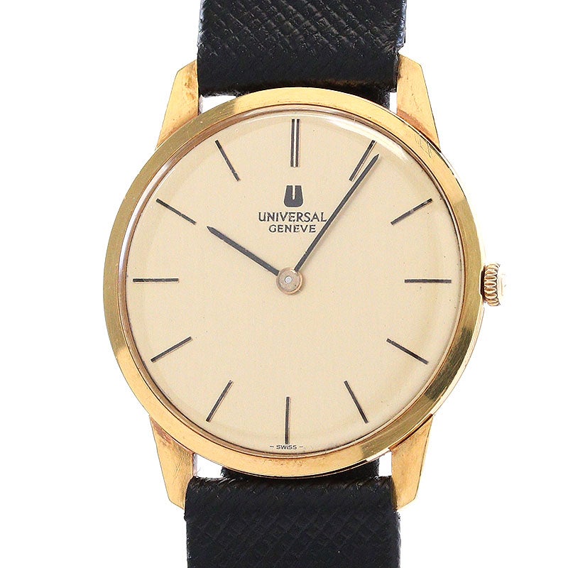 【中古】UNIVERSAL GENEVE VINTAGE ROUND WATCH MANUAL WINDING 30.5MM ユニバーサル・ジュネーブ ヴィンテージ ラウンドウォッチ 手巻き 30.5MM 142136