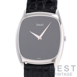 【中古】PIAGET LEGENDE COUSSIN ONYX DIAL ピアジェ レジェンドクッション オニキスダイヤル 9591 (GGP98027)
