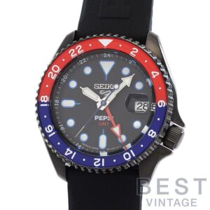 【中古】SEIKO 5 SPORT SKX SERIES PEPSI COLLABORATION LIMITED EDITION セイコー 5スポーツ SKXシリーズ ペプシ コラボレーション限定モデル SBSC023 (SSK047 / 4R34-00P0)