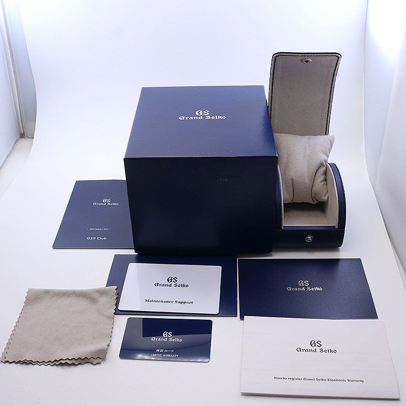 【中古】GRAND SEIKO EVOLUTION 9 COLLECTION SPRING DRIVE 5 DAYS LAKE SUWA グランドセイコー エボリューション9 コレクション スプリングドライブ 5デイズ 諏訪湖 SLGA021 (9RA2-0AB0)