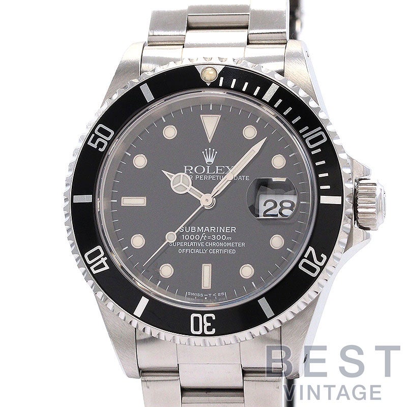 【中古】ROLEX SUBMARINER DATE ロレックス サブマリーナー デイト M16610-0004