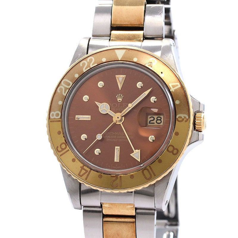 【中古】ROLEX GMT-MASTER I NIPPLE DIAL ロレックス GMTマスター I フジツボ/ニップル ダイヤル 1675/3