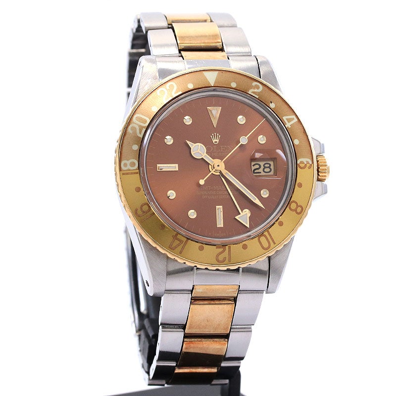 【中古】ROLEX GMT-MASTER I NIPPLE DIAL ロレックス GMTマスター I フジツボ/ニップル ダイヤル 1675/3