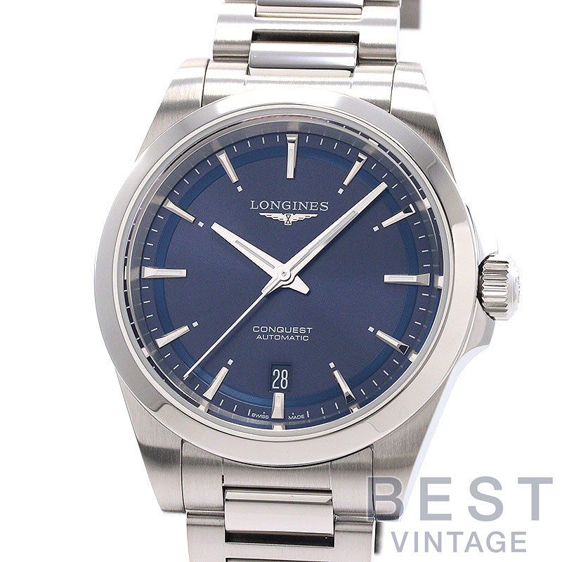 【中古】LONGINES CONQUEST AUTOMATIC 38MM ロンジン コンクエスト オートマティック 38MM L3.720.4.92.6 (L3.720.4)