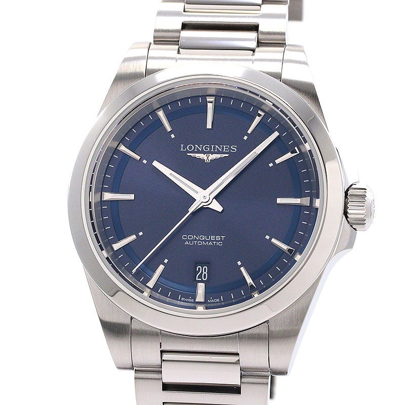 【中古】LONGINES CONQUEST AUTOMATIC 38MM ロンジン コンクエスト オートマティック 38MM L3.720.4.92.6 (L3.720.4)