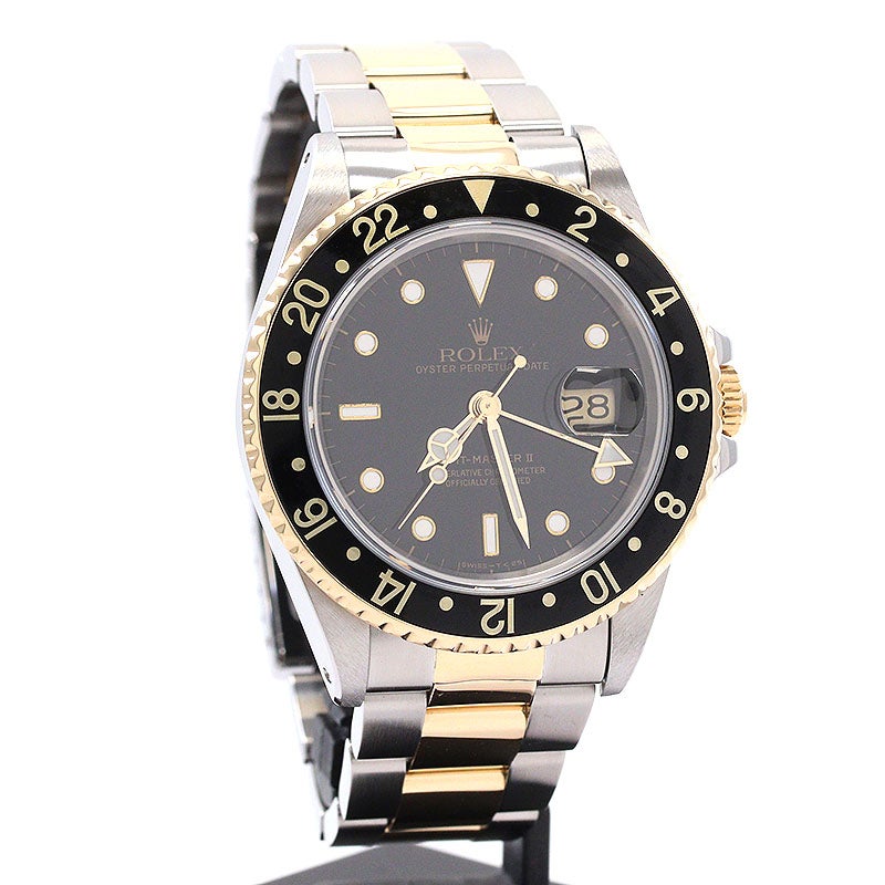 【中古】ROLEX GMT-MASTER II ロレックス GMTマスター II M16713
