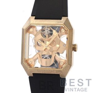 【中古】BELL & ROSS BR-01 CYBER SKULL BRONZE ベル&ロス BR-01 サイバー スカル ブロンズ BR01-CSK-BR/SRB