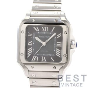 【中古】CARTIER SANTOS DE CARTIER MEDIUM MODEL カルティエ サントス ドゥ カルティエ MM WSSA0061
