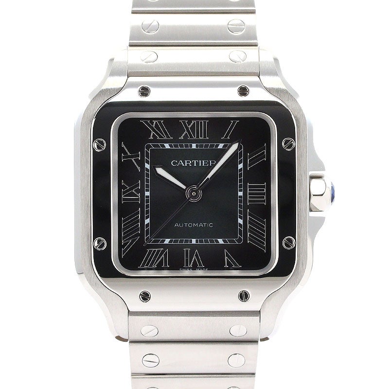【中古】CARTIER SANTOS DE CARTIER MEDIUM MODEL カルティエ サントス ドゥ カルティエ MM WSSA0061