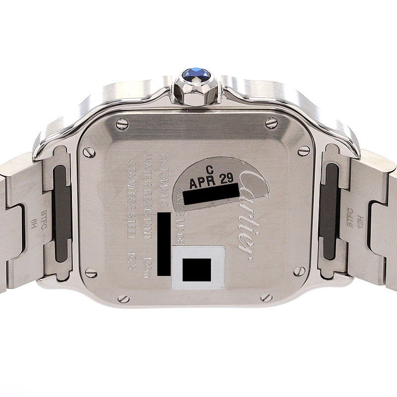 【中古】CARTIER SANTOS DE CARTIER MEDIUM MODEL カルティエ サントス ドゥ カルティエ MM WSSA0061