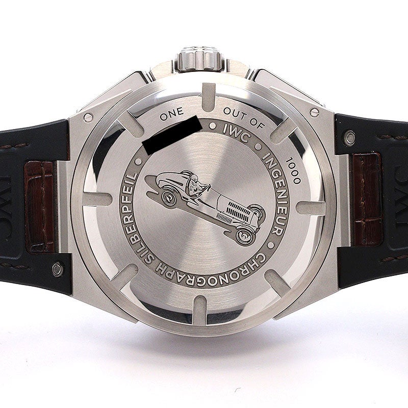 【中古】IWC INGENIEUR CHRONOGRAPH SILBERPFEIL アイ・ダブリュー・シー インヂュニア・クロノグラフ・ジルバープファイル IW378505