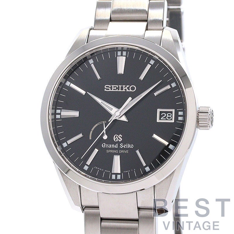 【中古】GRAND SEIKO 9R SPRING DRIVE POWER RESERVE グランドセイコー 9R スプリングドライブ パワーリザーブ SBGA101 (9R65-0BM0)