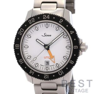 【中古】SINN PILOT WATCHES 105 UTC ジン パイロットウォッチ 105 UTC 105.ST.SA.UTC.W (105.021)
