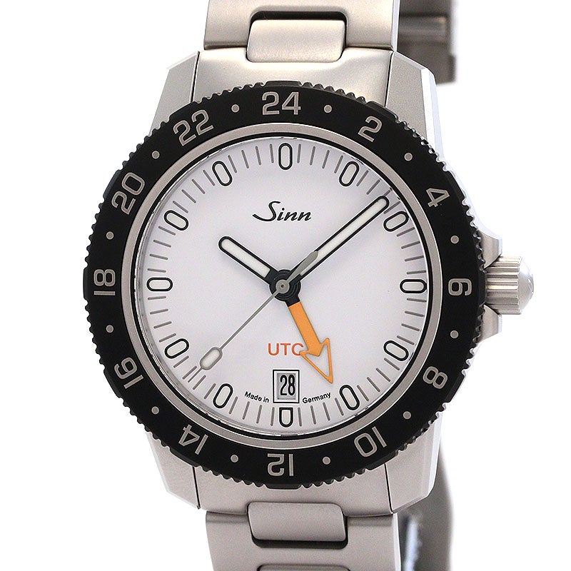 【中古】SINN PILOT WATCHES 105 UTC ジン パイロットウォッチ 105 UTC 105.ST.SA.UTC.W (105.021)