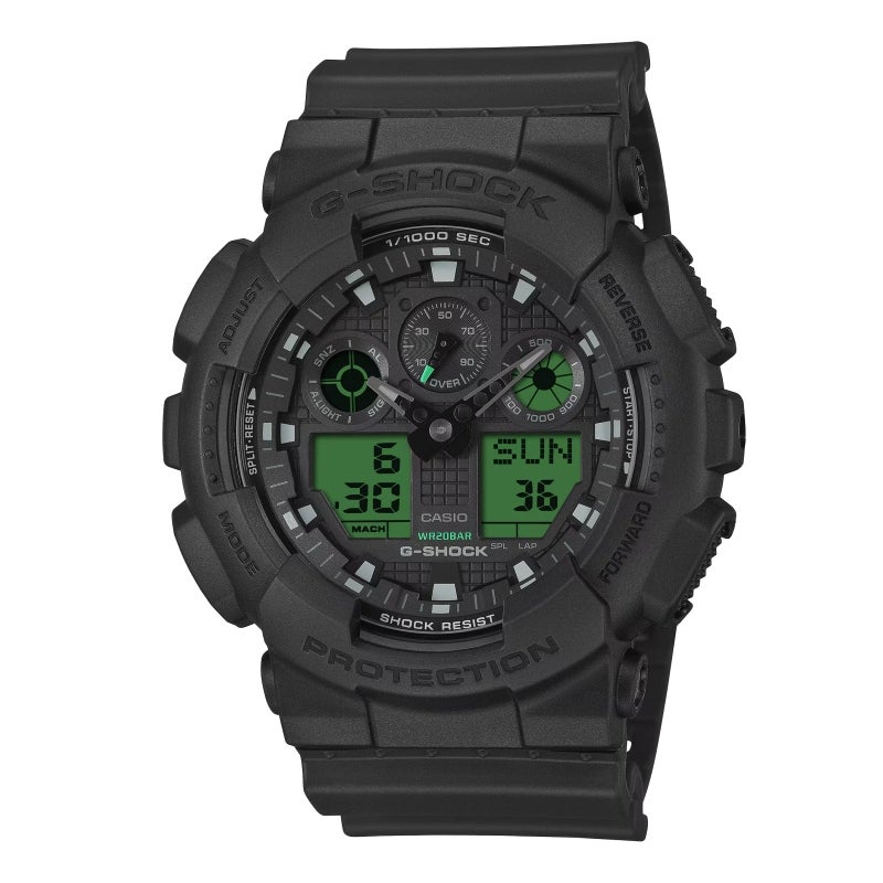 G-SHOCK ANALOG DIGITAL GA-100 SERIES ジーショック アナログデジタル GA-100 シリーズ GA-100BEG-1AJF