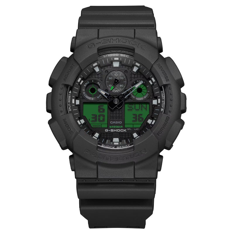 G-SHOCK ANALOG DIGITAL GA-100 SERIES ジーショック アナログデジタル GA-100 シリーズ GA-100BEG-1AJF