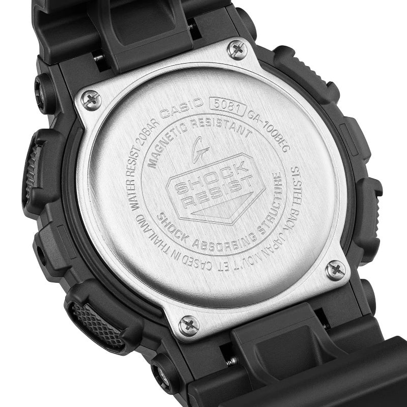 G-SHOCK ANALOG DIGITAL GA-100 SERIES ジーショック アナログデジタル GA-100 シリーズ GA-100BEG-1AJF